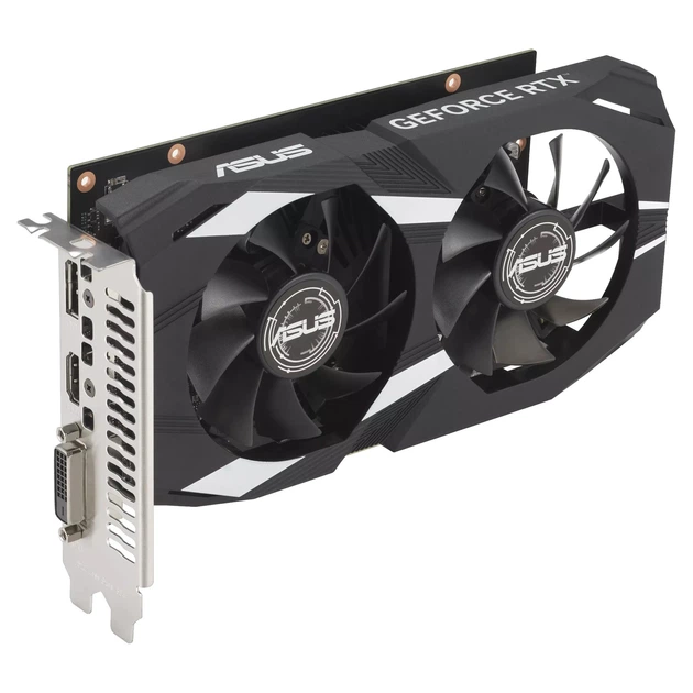 Видеокарта ASUS Dual GeForce RTX 3050 OC Edition 6GB GDDR6 (DUAL-RTX3050-O6G) - Фото 5 Видеокарта ASUS Dual GeForce RTX 3050 OC Edition 6GB GDDR6 (DUAL-RTX3050-O6G) - изображение 5