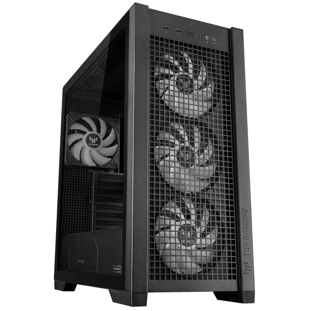 Корпус ASUS TUF Gaming GT302 ARGB Black (90DC00I0-B19000) - изображение 2