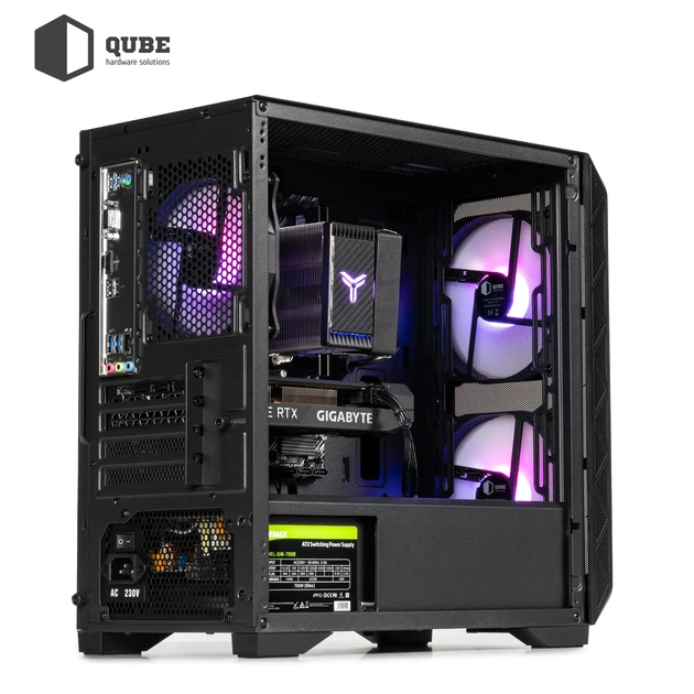 Корпус QUBE FLOW Black (FLOW_FBNU3) - Фото 10 Корпус QUBE FLOW Black (FLOW_FBNU3) - изображение 10