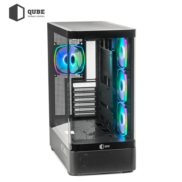 Корпус QUBE MASTERFORCE Black (MASTERFORCE_GBNU3) - Фото 7 Корпус QUBE MASTERFORCE Black (MASTERFORCE_GBNU3) - изображение 7