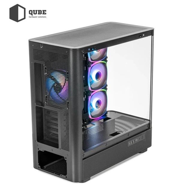 Корпус QUBE MASTERFORCE Black (MASTERFORCE_GBNU3) - Фото 10 Корпус QUBE MASTERFORCE Black (MASTERFORCE_GBNU3) - изображение 10