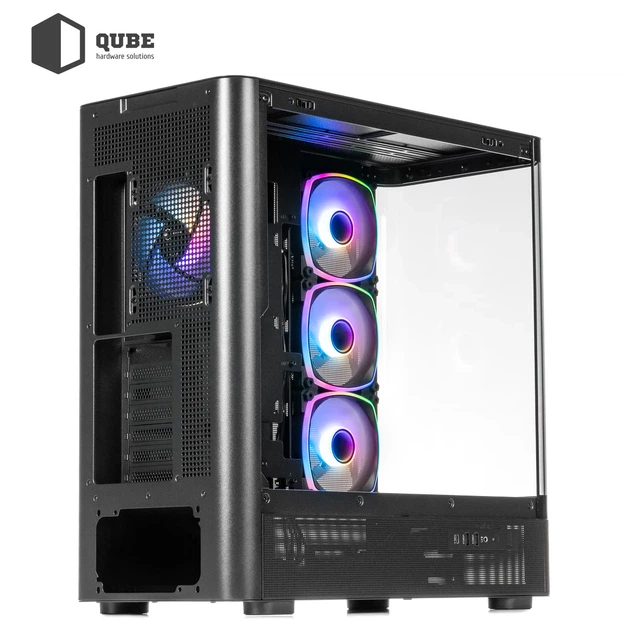 Корпус QUBE MASTERFORCE Black (MASTERFORCE_GBNU3) - Фото 11 Корпус QUBE MASTERFORCE Black (MASTERFORCE_GBNU3) - изображение 11