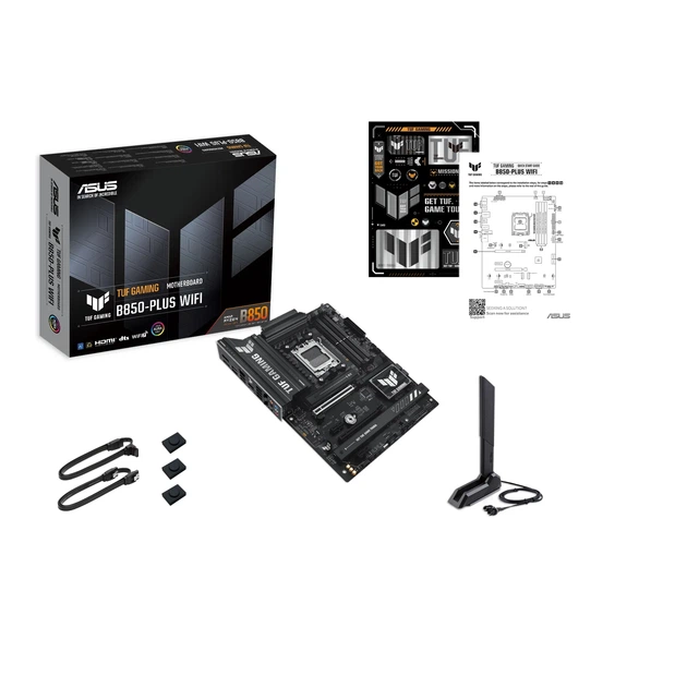 Материнська плата ASUS TUF GAMING B850-PLUS WIFI (sAM5, AMD B850, DDR5, ATX) - зображення 12
