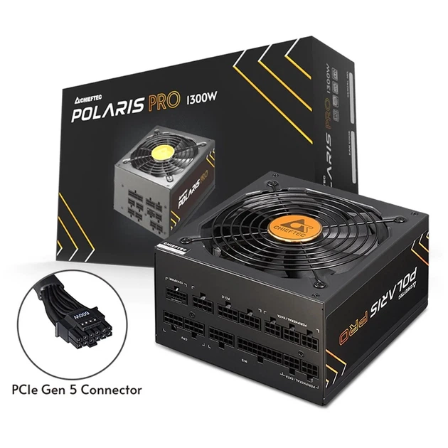 Блок живлення CHIEFTEC Polaris Pro 1300W (PPX-1300FC-A3) - Фото 7 Блок живлення CHIEFTEC Polaris Pro 1300W (PPX-1300FC-A3) - зображення 7