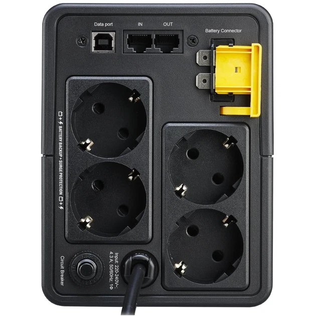 ИБП (UPS) APC Back-UPS 950VA (BX950MI-GR) - Фото 3 ИБП (UPS) APC Back-UPS 950VA (BX950MI-GR) - изображение 3