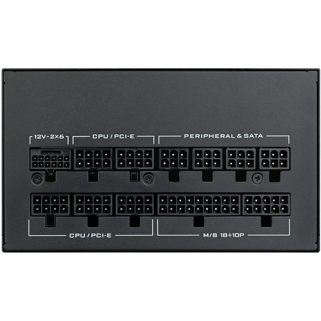 Блок питания Lian Li SX1200P Black, EU cord (G9P.SX1200P.B000.EU) - изображение 4