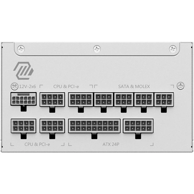 Блок питания MSI MAG A1000GL PCIE5 WHITE - изображение 2