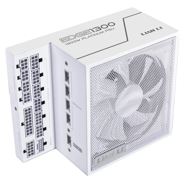 Блок питания Lian Li EDGE1300 80 PLUS Platinum White (G9P.EG1300.WE00.EU) - изображение 2