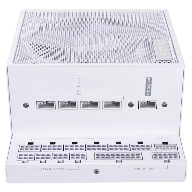 Блок питания Lian Li EDGE1300 80 PLUS Platinum White (G9P.EG1300.WE00.EU) - изображение 7