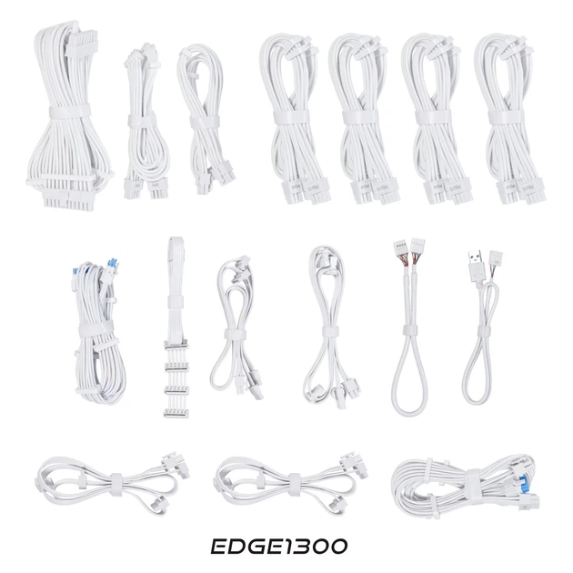 Блок питания Lian Li EDGE1300 80 PLUS Platinum White (G9P.EG1300.WE00.EU) - изображение 10