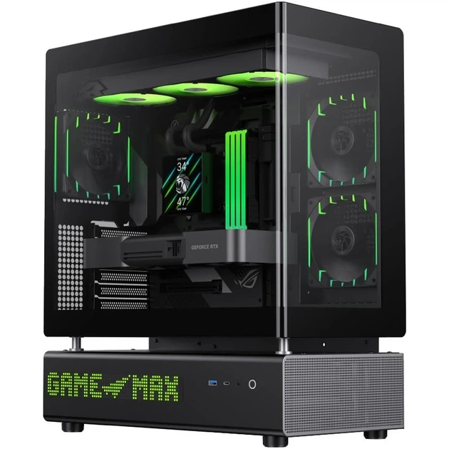 Корпус Gamemax N90 BG - Фото 1 Корпус Gamemax N90 BG - зображення 1