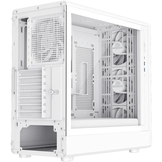 Корпус Gamemax CLAW 460 WOOD WHITE - зображення 7