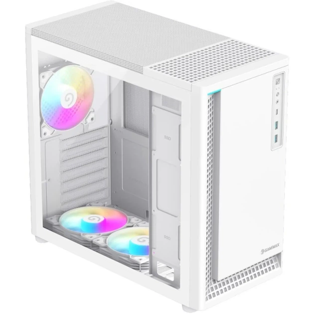 Корпус Gamemax P30 WHITE - Фото 2 Корпус Gamemax P30 WHITE - изображение 2