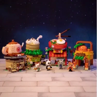Конструктор Pantasy Kung Fu Panda Кунгфу Панда Міні Вид на вулицю - Фруктова крамниця Тигриці (86508) - Фото 3 Конструктор Pantasy Kung Fu Panda Кунгфу Панда Міні Вид на вулицю - Фруктова крамниця Тигриці (86508) - зображення 3