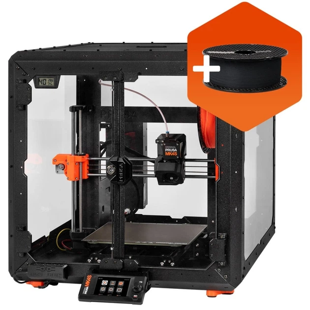 Принтер 3D Prusa MK4S Bundle (FDM 1.75mm 250x210x220mm USB корпус чорний) (PR-2296) - зображення 2