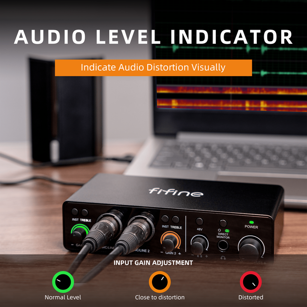Аудіоінтерфейс Fifine Ampli 3 - изображение 10
