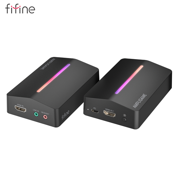 Пристрій захоплення відео Fifine V3 Game collection card - изображение 3