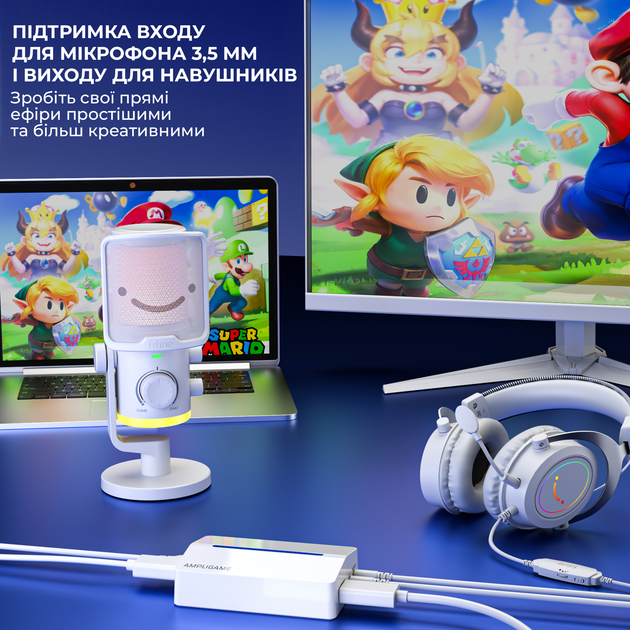 Пристрій захоплення відео Fifine V3W Game collection card - Фото 9 Пристрій захоплення відео Fifine V3W Game collection card - изображение 9