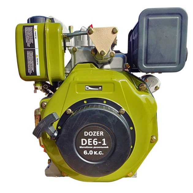 Двигатель дизельный Dozer DE6-1 6 л с с электростартером для мотоблока BAU_А0058719 - изображение 10