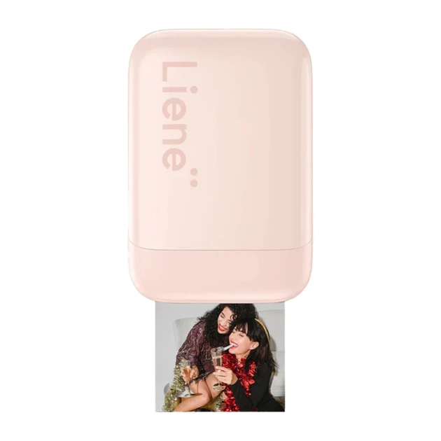 Портативный фотопринтер Liene Pearl 2x3" Pink (KW001-65023) - Фото 4 Портативный фотопринтер Liene Pearl 2x3" Pink (KW001-65023) - изображение 4