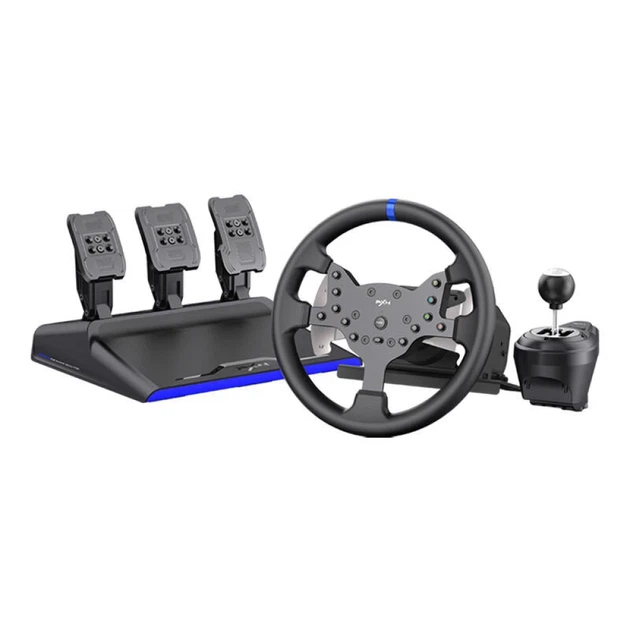 Геймерский руль PXN PXN-V99 для PC/PS3/PS4/Xbox One/Switch (6948052903020) - Фото 1 Геймерский руль PXN PXN-V99 для PC/PS3/PS4/Xbox One/Switch (6948052903020) - изображение 1