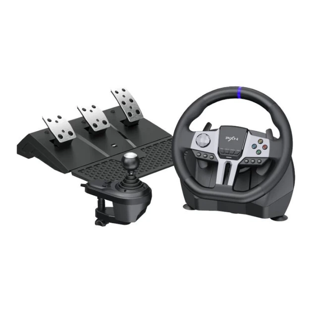 Руль игровой PXN V9 Gen2 PC/PS3/PS4/Xbox/Switch (PXN-V9Gen2) - Фото 1 Руль игровой PXN V9 Gen2 PC/PS3/PS4/Xbox/Switch (PXN-V9Gen2) - изображение 1