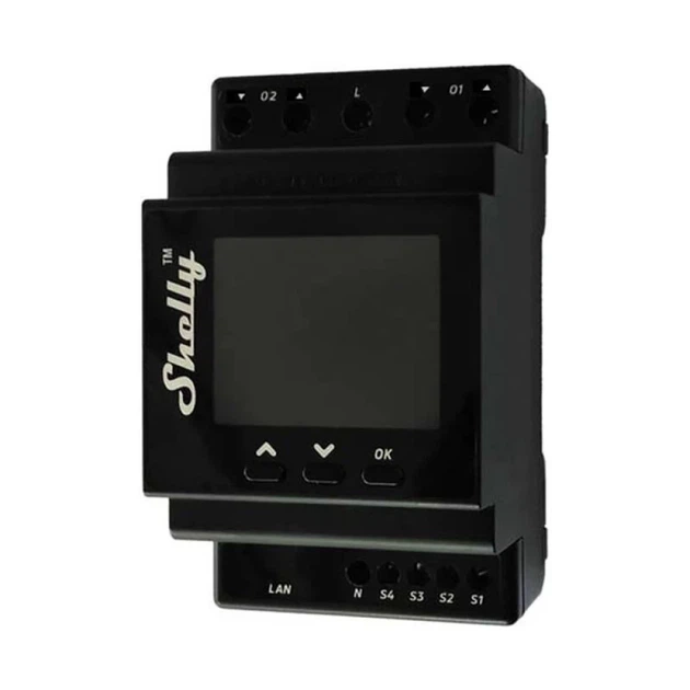 Контроллер рольставней Shelly Pro Dual Cover PM Wi-Fi DIN (ProDualCover) - изображение 2