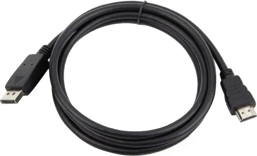 Кабель DisplayPort (M) — HDMI (M), 3 м, чорний, Cablexpert (CC-DP-HDMI-3M) - Фото 1 Кабель DisplayPort (M) — HDMI (M), 3 м, чорний, Cablexpert (CC-DP-HDMI-3M) - зображення 1