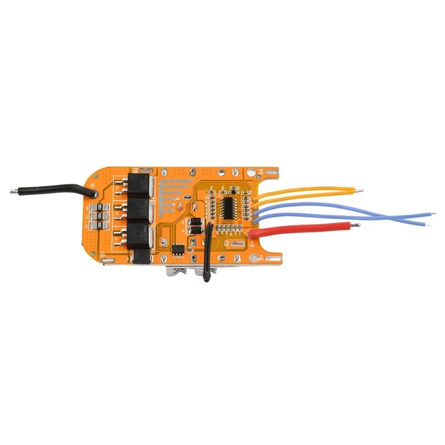 BMS плата Li-ion 5S 18V/21V 80А акумулятора шуруповерта Makita, Grand, Revolt, Procraft, Stromo, Grasser, Profitech BM-5S80A - Фото 3 BMS плата Li-ion 5S 18V/21V 80А акумулятора шуруповерта Makita, Grand, Revolt, Procraft, Stromo, Grasser, Profitech BM-5S80A - зображення 3