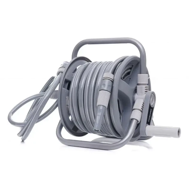 Катушка для садового шланга Kraft&Dele KD2079 20 м + 2 м 1/2" (KD2079) - Фото 2 Катушка для садового шланга Kraft&Dele KD2079 20 м + 2 м 1/2" (KD2079) - изображение 2
