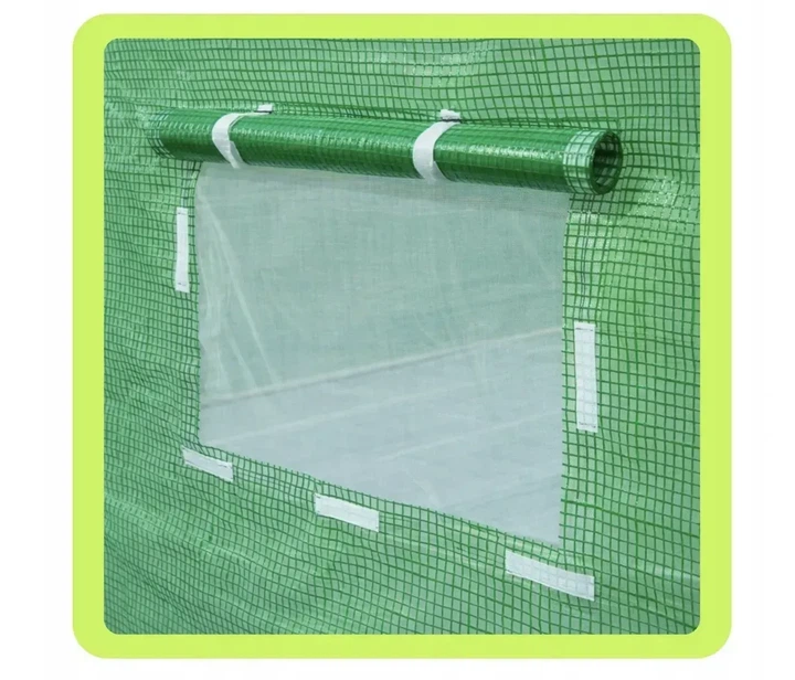 Теплица садовая пленочная Bass Polska Ekspand TFO25-2X3X2-1-Z 2х3х2 м зеленая (TFO25-2X3X2-1-Z) - изображение 3