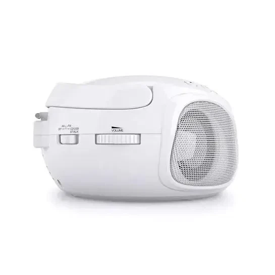 Радио Бумбокс на батарейки, Auna Roadie Boombox CD USB MP3 радио AM/FM Bluetooth 2.1, Германия - изображение 5