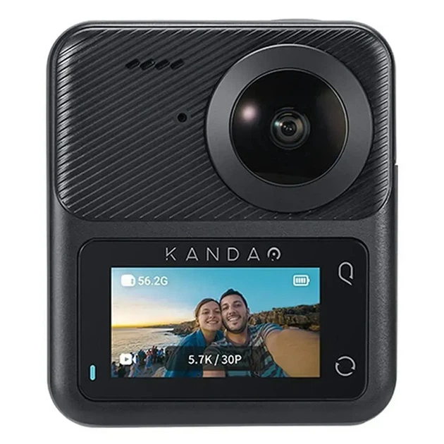 Екшн-камера 360° KanDao QooCam 3 Travel Combo водонепроникна та ударостійка (Q23G-02) - изображение 3