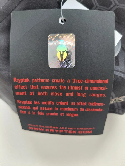 Бейсболка Kryptek Typhon Black Тактичний Камуфляж розмір універсальний - Фото 10 Бейсболка Kryptek Typhon Black Тактичний Камуфляж розмір універсальний - изображение 10