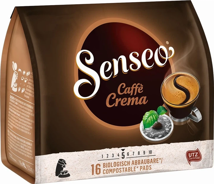 Кофе в чалдах Senseo Cafe Crema 8 монодоз Philips Senseo 62 мм - изображение 4