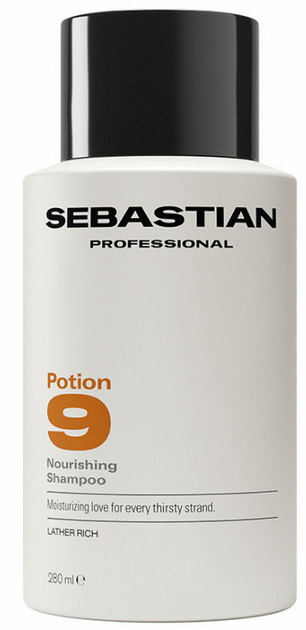Шампунь для волосся Sebastian Professionals Potion 9 зволожувальний 280 мл (4068359129830) - Фото 1 Шампунь для волосся Sebastian Professionals Potion 9 зволожувальний 280 мл (4068359129830) - зображення 1