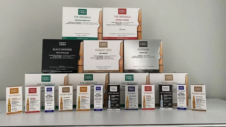 Ампули PROTEOS HYDRA PLUS SP, Marti Derm, для освітлення і зволоження, 5 по 2 мл - Фото 5 Ампули PROTEOS HYDRA PLUS SP, Marti Derm, для освітлення і зволоження, 5 по 2 мл - зображення 5