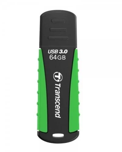 Флеш накопитель USB 64Gb Transcend JetFlash 810, Black/Green, USB 3.1 Gen 1 (TS64GJF810) - Фото 1 Флеш накопитель USB 64Gb Transcend JetFlash 810, Black/Green, USB 3.1 Gen 1 (TS64GJF810) - изображение 1