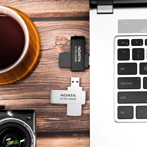Флеш накопичувач USB 64Gb ADATA UC310, Black, USB 3.2 Gen 1 (UC310-64G-RBK) - зображення 5