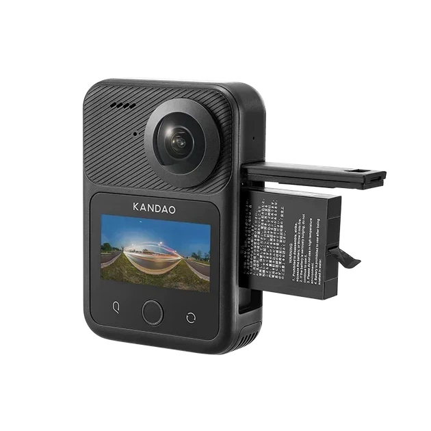 Екшн-камера 360° KanDao QooCam 3 Motorcycle Combo водонепроникна та ударостійка (Q23G-03) - изображение 2