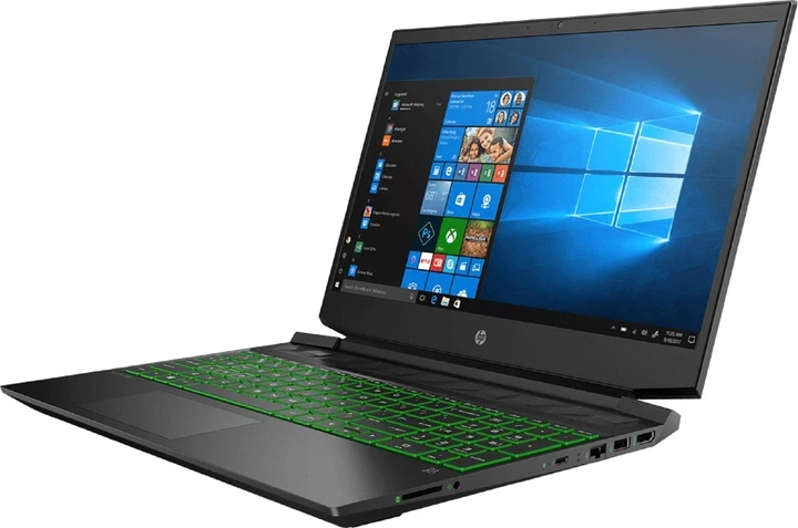 Игровой ноутбук HP Pavilion Gaming / Ryzen 5-5600H / 6 ядер / RAM 8 GB / SSD 512 GB / RTX3050 / Черный - Уцінка - изображение 3