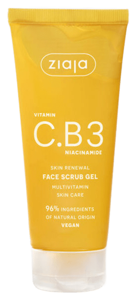 Скраб для лица Ziaja VITAMIN C.B3 NIACINAMIDE 100 мл (5901887056232) - Фото 1 Скраб для лица Ziaja VITAMIN C.B3 NIACINAMIDE 100 мл (5901887056232) - изображение 1