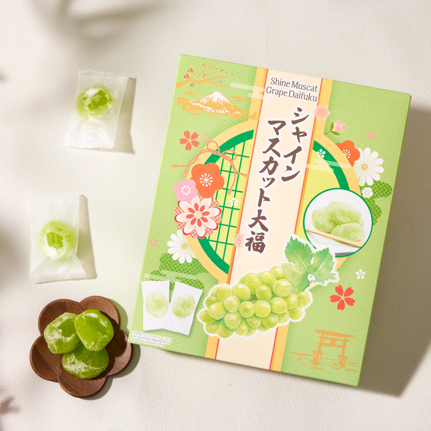 SEIKI Shine Muscat Mochi мочи с вкусом Шайн Мускат, 260 г - Фото 2 SEIKI Shine Muscat Mochi мочи с вкусом Шайн Мускат, 260 г - изображение 2