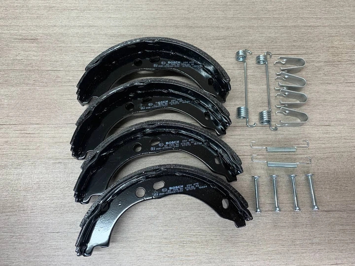 Колодки ручника BOSCH 0 986 487 726 FIAT DUCATO 06-> - зображення 2