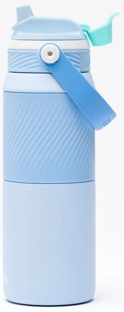 Термобутылка Kambukka Dupla Insulated 750 мл Голубая (11-10006) - изображение 3