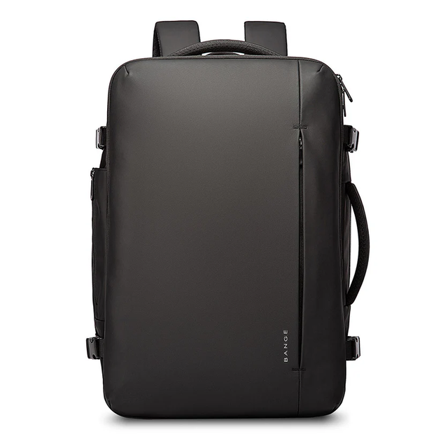 Дорожный рюкзак Bange BG1909D для ноутбука 17.3" влагостойкий с расширением и USB-портом (Черный) - изображение 5