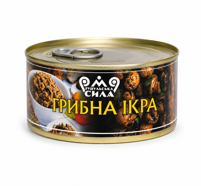Грибная икра Гуцульская сила 240 г - Фото 1 Грибная икра Гуцульская сила 240 г - изображение 1