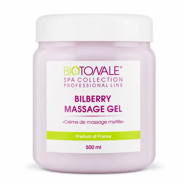 Массажный гель с черникой для лица и тела Biotonale Bilberry Massage Gel 500 мл - Фото 2 Массажный гель с черникой для лица и тела Biotonale Bilberry Massage Gel 500 мл - изображение 2