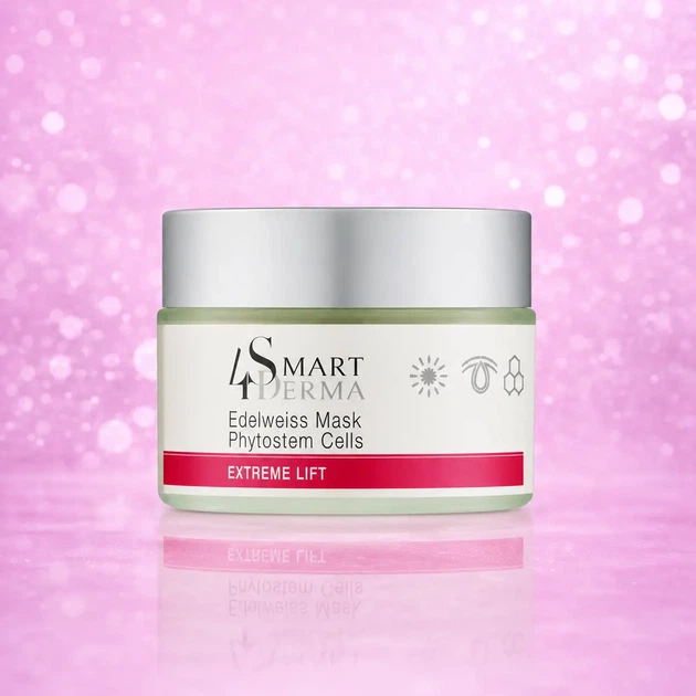 Омолаживающая маска Эдельвейс Smart4Derma для разглаживания морщин и лифтинг ухода 50 мл - Фото 1 Омолаживающая маска Эдельвейс Smart4Derma для разглаживания морщин и лифтинг ухода 50 мл - изображение 1