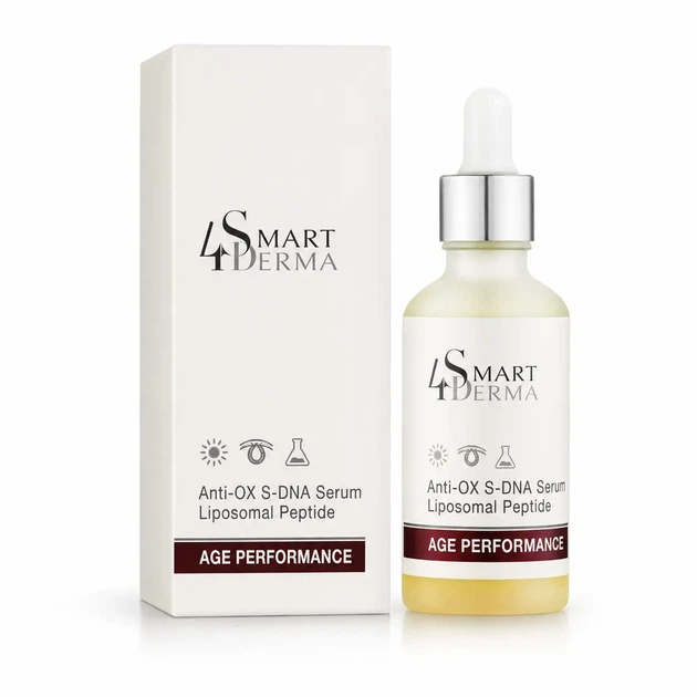 Липосомальная антиоксидантная лифтинг-сыворотка Smart4Derma с витамином C 15%, 50 мл - Фото 1 Липосомальная антиоксидантная лифтинг-сыворотка Smart4Derma с витамином C 15%, 50 мл - изображение 1